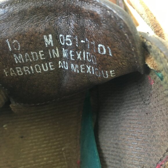 Natural Sports Vintage Boat Shoe Mens's Size 10 Dockside Leather Brown Preppy - Picture 15 of 15